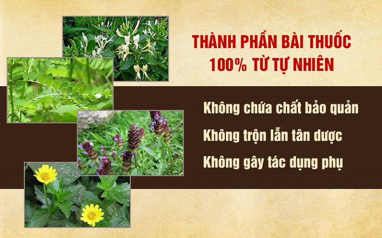 Bài thuốc chữa nổi mề đay trẻ em của Đỗ Minh Đường chiết xuất hoàn toàn từ tự nhiên, an toàn cho sức khỏe