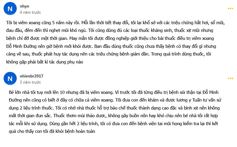 Trên các diễn đàn, nhiều người bệnh đã phản hồi về hiệu quả của bài thuốc