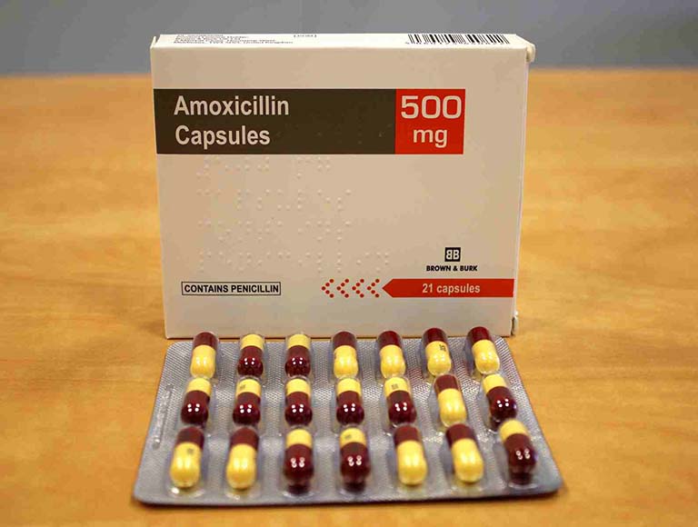 Thuốc Amoxicillin là một loại kháng sinh thuộc nhóm Beta - lactam