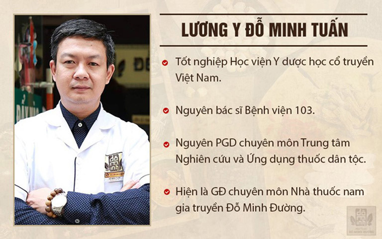 Lương y Đỗ Minh Tuấn - GĐ chuyên môn nhà thuốc Đỗ Minh Đường