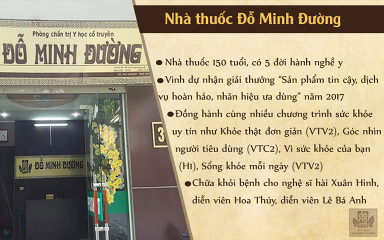 nhà thuốc nam Đỗ Minh Đường