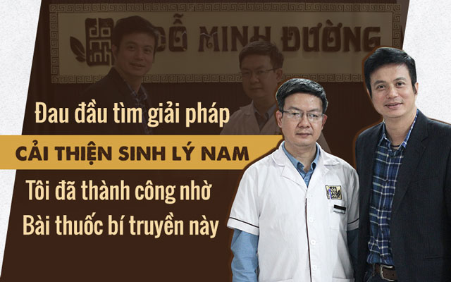 Diễn viên Lê Bá điều trị yếu sinh lý tại Đỗ Minh Đường