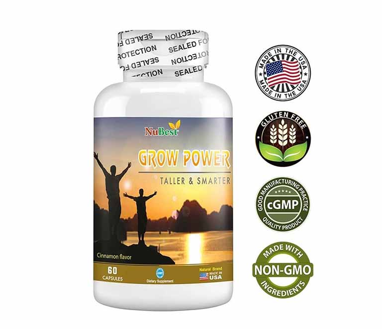 Viên uống tăng chiều cao Grow Power đã được FDA Hoa Kỳ chứng nhận về chất lượng