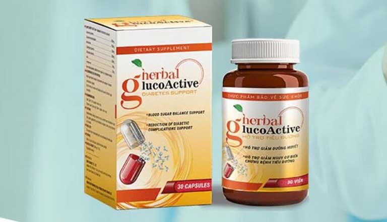 Herbal GlucoActive trị tiểu đường