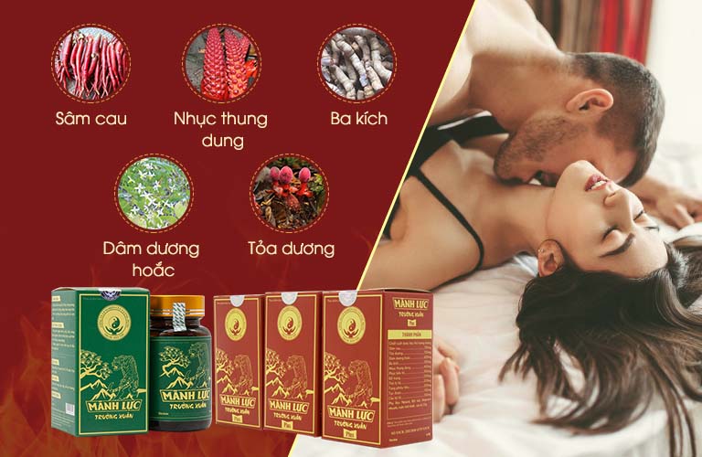 Thành phần chính của Mãnh lực Trường Xuân