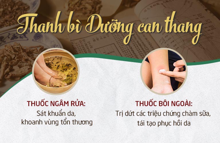 Công dụng của Thanh bì dưỡng can thang