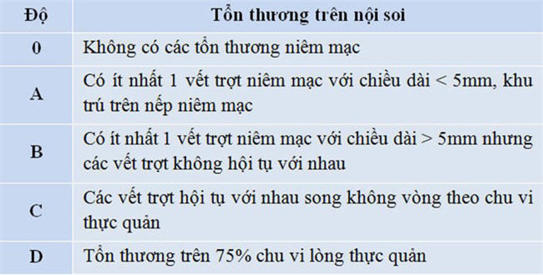 Trào ngược dạ dày độ A