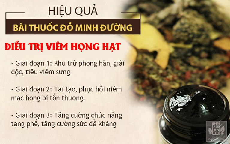 Tác dụng của bài thuốc Đỗ Minh Đường