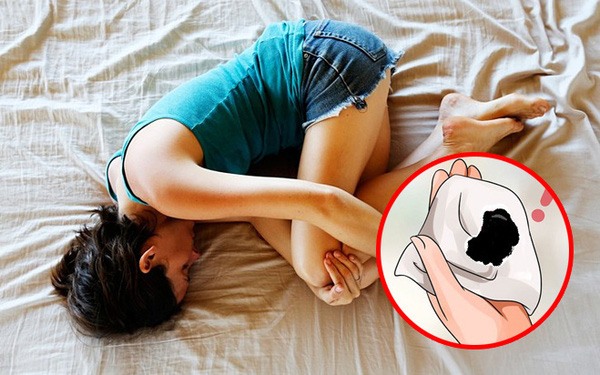 Kinh nguyệt màu đen có nguy hiểm không