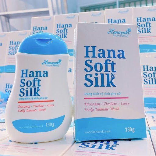 Nước rửa phụ khoa Hana Soft & Silk làm hồng vùng kín